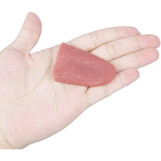 Magician's Fake Tongue Elastic Magic Trick | Realistic and Non-Toxic Fake Tongue, Comedy Magic Trick Accessories | Scary Halloween/Close-up Terror Prank Magic Trick