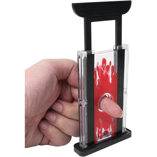 MilesMagic Magician's Finger Chopper Gimmick Guillotine Hay Cutter Magically Cuts Cig, Chalk, Thumb, Fingers, etc Chopping Blade Magic Trick MilesMagic Magician's Finger Chopper Gimmick Guillotine Hay Cutter Magically Cuts Cig, Chalk, Thumb, Fingers, etc Chopping Blade Magic Trick