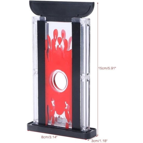 MilesMagic Magician's Finger Chopper Gimmick Guillotine Hay Cutter Magically Cuts Cig, Chalk, Thumb, Fingers, etc Chopping Blade Magic Trick MilesMagic Magician's Finger Chopper Gimmick Guillotine Hay Cutter Magically Cuts Cig, Chalk, Thumb, Fingers, etc Chopping Blade Magic Trick