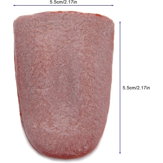 Yetaha Realistic Fake Tongue, 2Pcs Stretchable Fake Tongue, Artificial Tongue Prop, Horrible Realistic Tongue Close-up Terror Magic Trick Halloween Gross Jokes Prank Tricks Horrific Magicians Prop Yetaha Realistic Fake Tongue, 2Pcs Stretchable Fake Tongue, Artificial Tongue Prop, Horrible Realistic Tongue Close-up Terror Magic Trick Halloween Gross Jokes Prank Tricks Horrific Magicians Prop