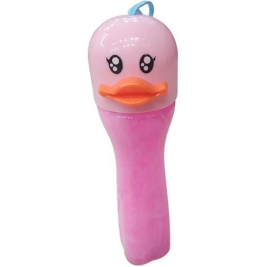 Crystal Mud Slime, Glitter, Scented in a Plastic Bottle Duck Shape (Pink) Crystal Mud Slime, Glitter, Scented in a Plastic Bottle Duck Shape (Pink)