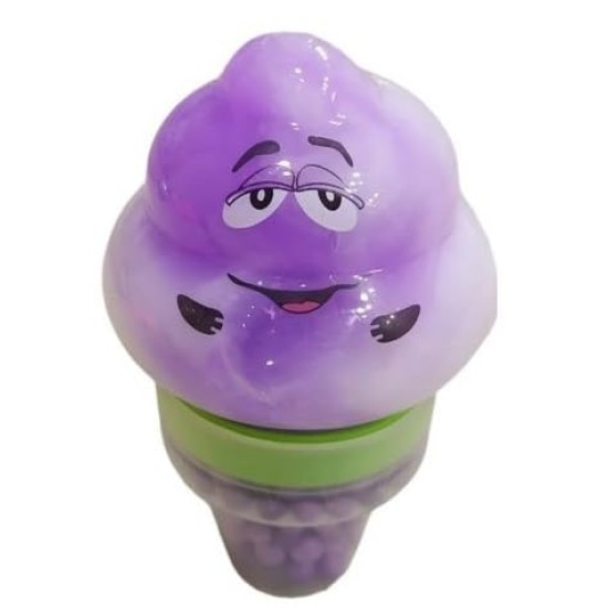 Sky Clear Slime Bucket, Super Soft, Fluffy Slime (Purple/White) Sky Clear Slime Bucket, Super Soft, Fluffy Slime (Purple/White)