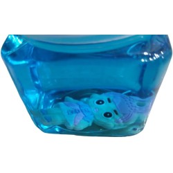 Slime Crystal Mud in a Plastic Jar Doll Style (Blue)
