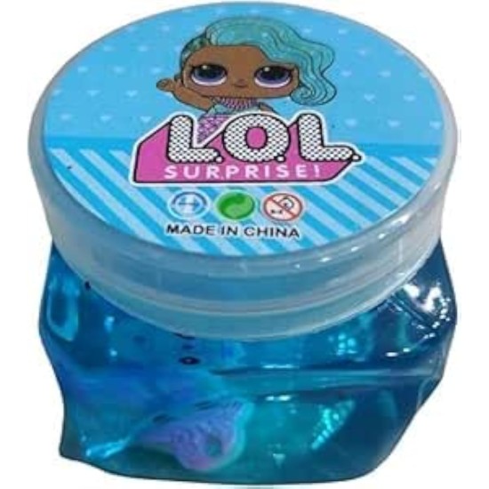 Slime Crystal Mud in a Plastic Jar Doll Style (Blue) Slime Crystal Mud in a Plastic Jar Doll Style (Blue)
