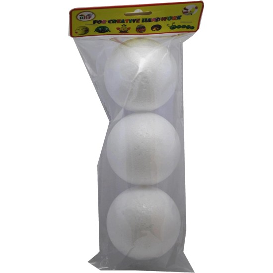 A bag of 3 Simba foam balls, 8 cm, model Y002 A bag of 3 Simba foam balls, 8 cm, model Y002