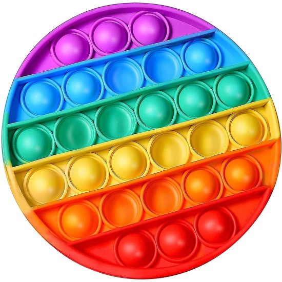 Aganta Pop It Round Pop Up Fdget Toys Kids Toys Pop Pop Toy Popitst for Girls Popat Toy Boy Bubble Toy Pop It Game Stress Relief Toy Circle, Multicolor Aganta Pop It Round Pop Up Fdget Toys Kids Toys Pop Pop Toy Popitst for Girls Popat Toy Boy Bubble Toy Pop It Game Stress Relief Toy Circle, Multicolor