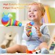 COOLCOLD Kids Toy, Small Slug Fidget Toys, Baby Toys, Sensory Toys for Kids, Clicky Sound Making Toy, Flexible Stretchable Joints Toy for Anxiety, Autism (19 CM, Rainbow) COOLCOLD Kids Toy, Small Slug Fidget Toys, Baby Toys, Sensory Toys for Kids, Clicky Sound Making Toy, Flexible Stretchable Joints Toy for Anxiety, Autism (19 CM, Rainbow)
