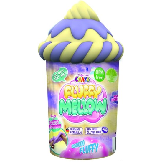 CRAZE Fluffy Mellow As soft as a cloud! the latest trend in play dough 25g can CRAZE Fluffy Mellow As soft as a cloud! the latest trend in play dough 25g can