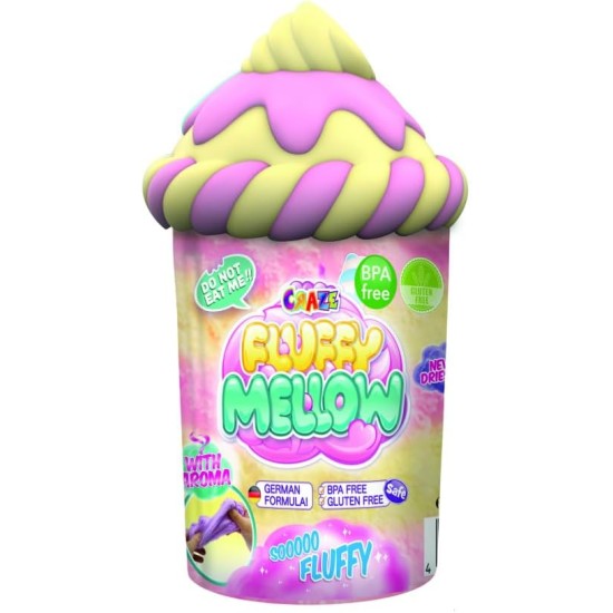 CRAZE Fluffy Mellow As soft as a cloud! the latest trend in play dough 25g can CRAZE Fluffy Mellow As soft as a cloud! the latest trend in play dough 25g can