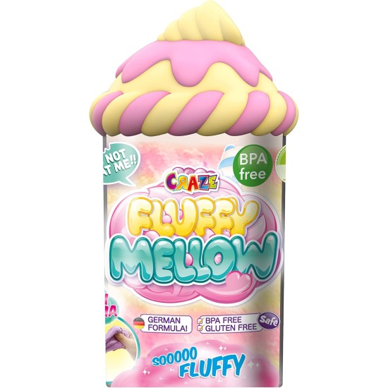CRAZE Fluffy Mellow As soft as a cloud! the latest trend in play dough 25g can CRAZE Fluffy Mellow As soft as a cloud! the latest trend in play dough 25g can