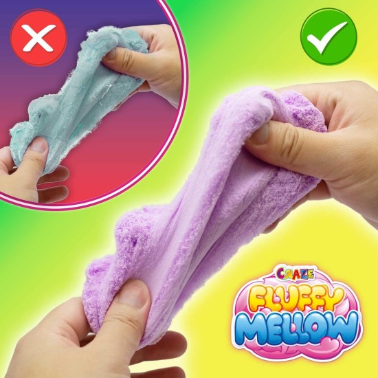 CRAZE Fluffy Mellow As soft as a cloud! the latest trend in play dough 25g can CRAZE Fluffy Mellow As soft as a cloud! the latest trend in play dough 25g can