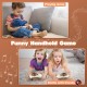 Coolden Quick Push Game Pop It Fidget Electronic Sensor Game Push Bubble Fidget Sensory Squeeze Toys Decompression Puzzle Toy Machine Fidget Toy Gift for Children Adults Blue