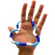 EsS Stress Relieve Tangles and Twists Fidget Toy Wacky Tracks For Kids And Adults, Relieve Stress, Anxiety Cool Hand Mini Toy, Kill Time Toys Blue/White EsS Stress Relieve Tangles and Twists Fidget Toy Wacky Tracks For Kids And Adults, Relieve Stress, Anxiety Cool Hand Mini Toy, Kill Time Toys Blue/White