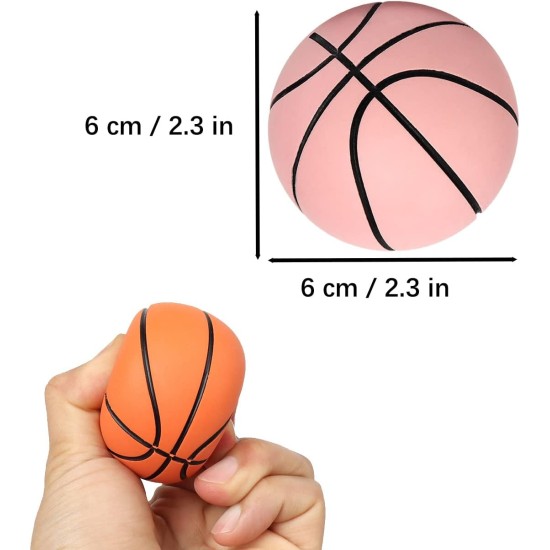 Exbrith Pack of 3 Rubber Bouncy Balls - 6 cm - Squeeze Toy with High Elasticity Help Relieve Stress for Party Bags for Office or Children's Birthday Parties Exbrith Pack of 3 Rubber Bouncy Balls - 6 cm - Squeeze Toy with High Elasticity Help Relieve Stress for Party Bags for Office or Children's Birthday Parties