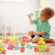 Generic LISOPO Pack of 12 Smiley Rainbow Spiral Springs Magic Rainbow Puzzle Gift Children's Birthday Educational Toy