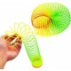 Generic Rainbow circle funny plastic spring coil toys for kids - multi color, s Generic Rainbow circle funny plastic spring coil toys for kids - multi color, s