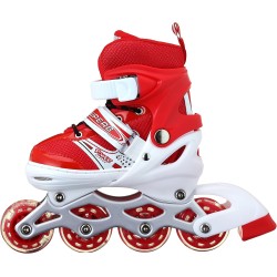 ROLLO TRANS patinage 1 ROW- RED - SMALL- SIZE