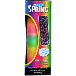 Rainbow Zip Spiral Toy - Small Size - Multi Color
