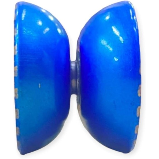 Generic Metal-Made Shining YoYo Spinner Toys for Kids with High Speed blue