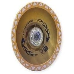 Metal-Made Shining YoYo Spinner Toys for Kids with High Speed (yellow)