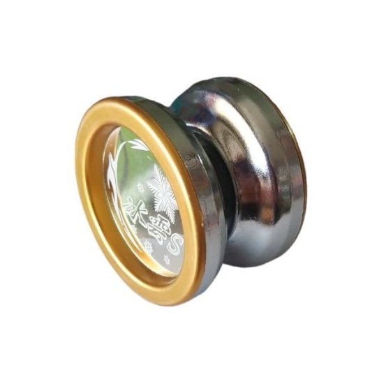 Metal Yoyo High Quality Spinner Toy With Shiny Design And High Speed Add More Entertaining For Kids - Gold Metal Yoyo High Quality Spinner Toy With Shiny Design And High Speed Add More Entertaining For Kids - Gold