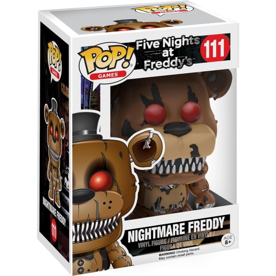 Funko Five Nights at Freddy's - Nightmare Freddy Toy Figure Funko Five Nights at Freddy's - Nightmare Freddy Toy Figure