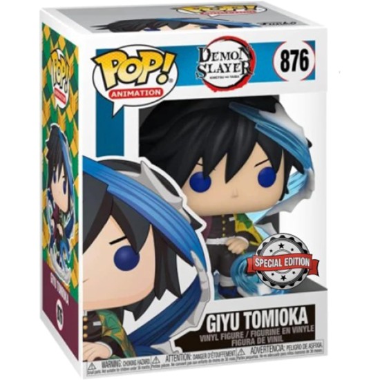 Funko Pop! Anime: Demon Slayer - Giyu Tomioka(Exc) Funko Pop! Anime: Demon Slayer - Giyu Tomioka(Exc)