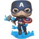 Funko Pop Marvel: Endgame Captain America With Broken Shield And Mjolnir, Action Figure 45137, Multicolor, 3.75 Inches Funko Pop Marvel: Endgame Captain America With Broken Shield And Mjolnir, Action Figure 45137, Multicolor, 3.75 Inches