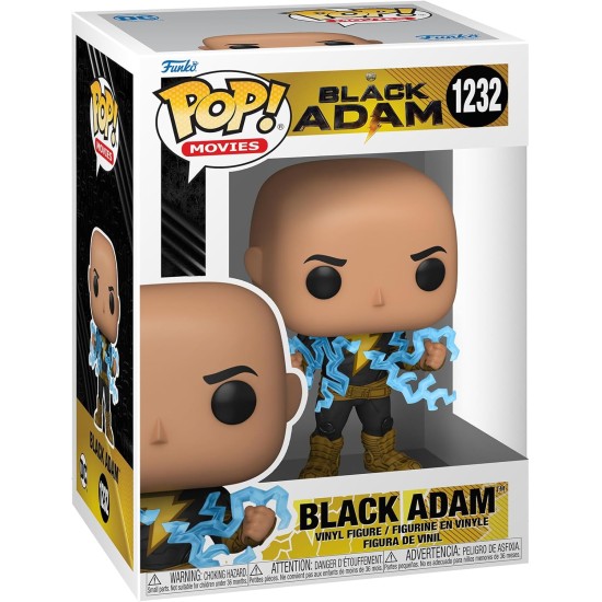 Funko Pop! Movies Black Adam - Black Adam with Lightning Funko Pop! Movies Black Adam - Black Adam with Lightning