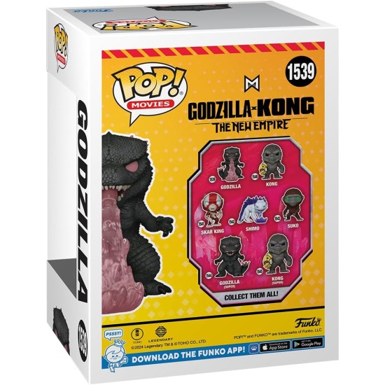 Funko Pop! Movies: Godzilla vs. Kong The New Empire - Godzilla with Heat-Ray