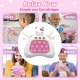 Handheld Fast Push Game Fidget Toys for Kids Adults, Pop It Game Quick Push Puzzle Game Machine, Push Bubble Stress Toy Gifts for Boys Girls Handheld Fast Push Game Fidget Toys for Kids Adults, Pop It Game Quick Push Puzzle Game Machine, Push Bubble Stress Toy Gifts for Boys Girls
