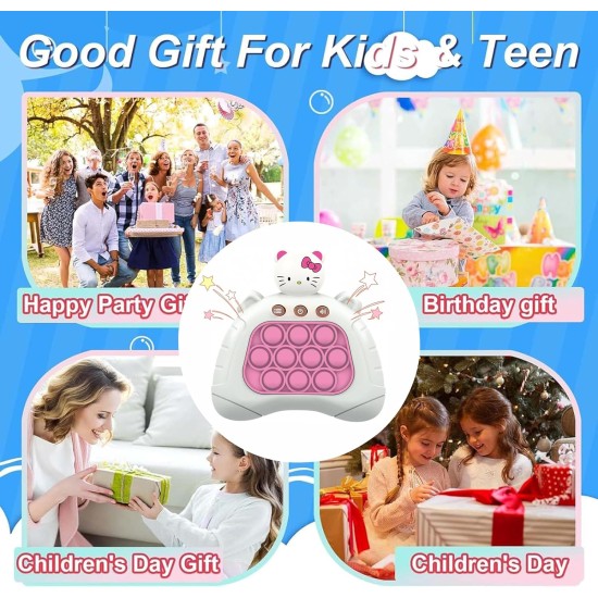 Handheld Fast Push Game Fidget Toys for Kids Adults, Pop It Game Quick Push Puzzle Game Machine, Push Bubble Stress Toy Gifts for Boys Girls Handheld Fast Push Game Fidget Toys for Kids Adults, Pop It Game Quick Push Puzzle Game Machine, Push Bubble Stress Toy Gifts for Boys Girls