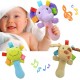 Fantastic-Kids-Toys (4 Pieces) Soft Animal Shape Baby Shallow (Elephant+Dad+Dog+Lion)