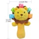 Fantastic-Kids-Toys (4 Pieces) Soft Animal Shape Baby Shallow (Elephant+Dad+Dog+Lion)