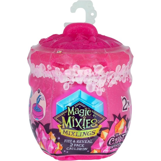 Magic Mixies Mixlings Fizz & Reveal 2 Pack Cauldron - 12 PCS in CDU Magic Mixies Mixlings Fizz & Reveal 2 Pack Cauldron - 12 PCS in CDU