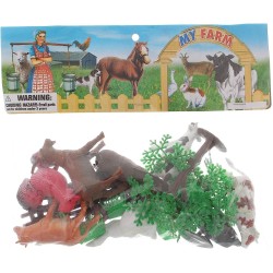 My Farm Animal Farm Set For Kids - Unisex, Multi Color