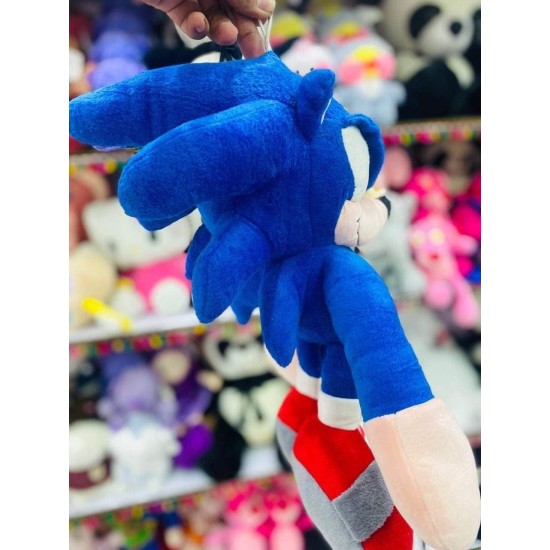 Sonic sonic Hedgehedgehog Superhero Cotton Large 52cm Blue Red (Blue) Sonic sonic Hedgehedgehog Superhero Cotton Large 52cm Blue Red (Blue)
