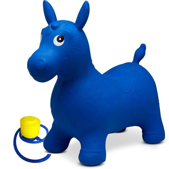 bintiva Children's Horse Hopper,with Free Foot Pump, Exercise Jumping Animal, Bouncy Horsey for Children, Fun Space Hopper for Core Strengthening bintiva Children's Horse Hopper,with Free Foot Pump, Exercise Jumping Animal, Bouncy Horsey for Children, Fun Space Hopper for Core Strengthening