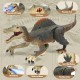 FRUSE Remote Control Dinosaur Toy, Dino Remote Controlled with Light Tracking, Spray Mist, Rechargeable Battery, Jurassic Dinosaur Toy for Boys Girls Children Age 3 4 5 6 7 8 FRUSE Remote Control Dinosaur Toy, Dino Remote Controlled with Light Tracking, Spray Mist, Rechargeable Battery, Jurassic Dinosaur Toy for Boys Girls Children Age 3 4 5 6 7 8