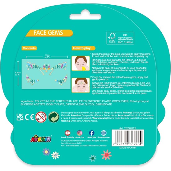Face gems-Wings Face gems-Wings