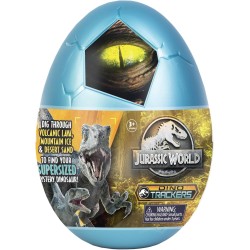 Jurassic World Captivz Dino Trackers Surprise Egg Mega Fun with Pop n Lock Dinosaur Toys For Kids Boy Girl