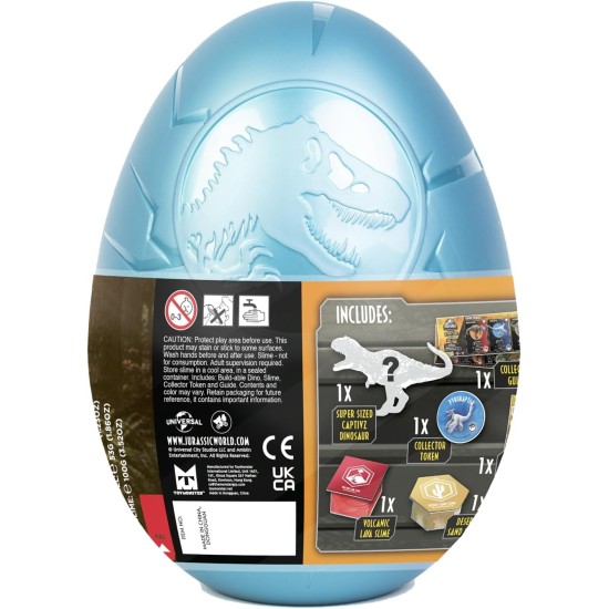 Jurassic World Captivz Dino Trackers Surprise Egg Mega Fun with Pop n Lock Dinosaur Toys For Kids Boy Girl Jurassic World Captivz Dino Trackers Surprise Egg Mega Fun with Pop n Lock Dinosaur Toys For Kids Boy Girl
