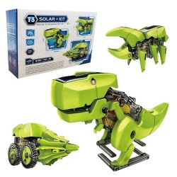Kids Solar 3 In 1 Solar Energy Dinosaur Robotic Kit