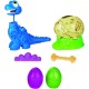 Play-Doh Dino Crew Growin' Tall Bronto Toy Dinosaur for Kids 3 Years and Up with 2 Eggs, 2.5 Ounces Each, Non-Toxic Play-Doh Dino Crew Growin' Tall Bronto Toy Dinosaur for Kids 3 Years and Up with 2 Eggs, 2.5 Ounces Each, Non-Toxic