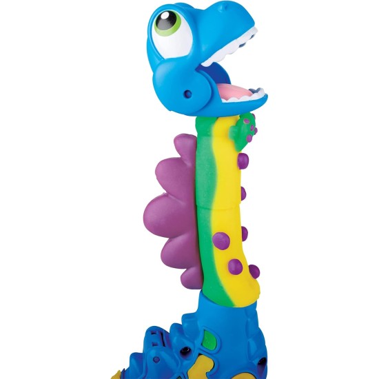 Play-Doh Dino Crew Growin' Tall Bronto Toy Dinosaur for Kids 3 Years and Up with 2 Eggs, 2.5 Ounces Each, Non-Toxic Play-Doh Dino Crew Growin' Tall Bronto Toy Dinosaur for Kids 3 Years and Up with 2 Eggs, 2.5 Ounces Each, Non-Toxic