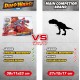 Robo Alive Zuru dino wars walking t-rex toy with epic armor, dino blaster & light up features and lifelike roars Robo Alive Zuru dino wars walking t-rex toy with epic armor, dino blaster & light up features and lifelike roars