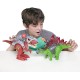 Robo Alive Zuru dino wars walking t-rex toy with epic armor, dino blaster & light up features and lifelike roars Robo Alive Zuru dino wars walking t-rex toy with epic armor, dino blaster & light up features and lifelike roars