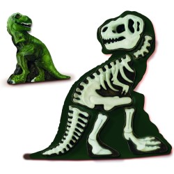 SES Creative Casting and painting - t-rex with skeleton