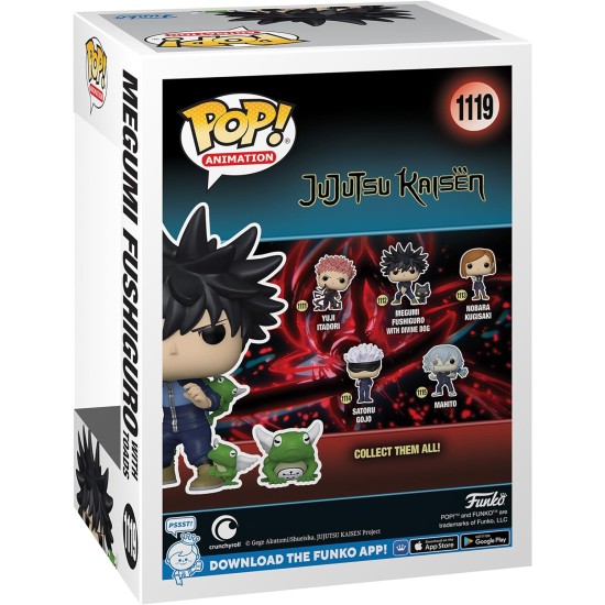 Funko Pop! Anime: Jujutsu Kaisen - Megumi Fushiguro W/Toads (Exc) #1119 Funko Pop! Anime: Jujutsu Kaisen - Megumi Fushiguro W/Toads (Exc) #1119