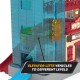 Driven wh1076z cruisin big city playset for kids